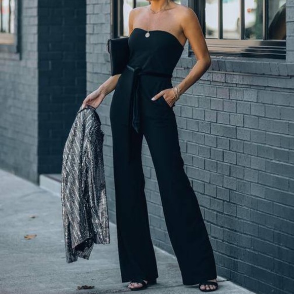 Vici Pants - Vici Black Jumpsuit